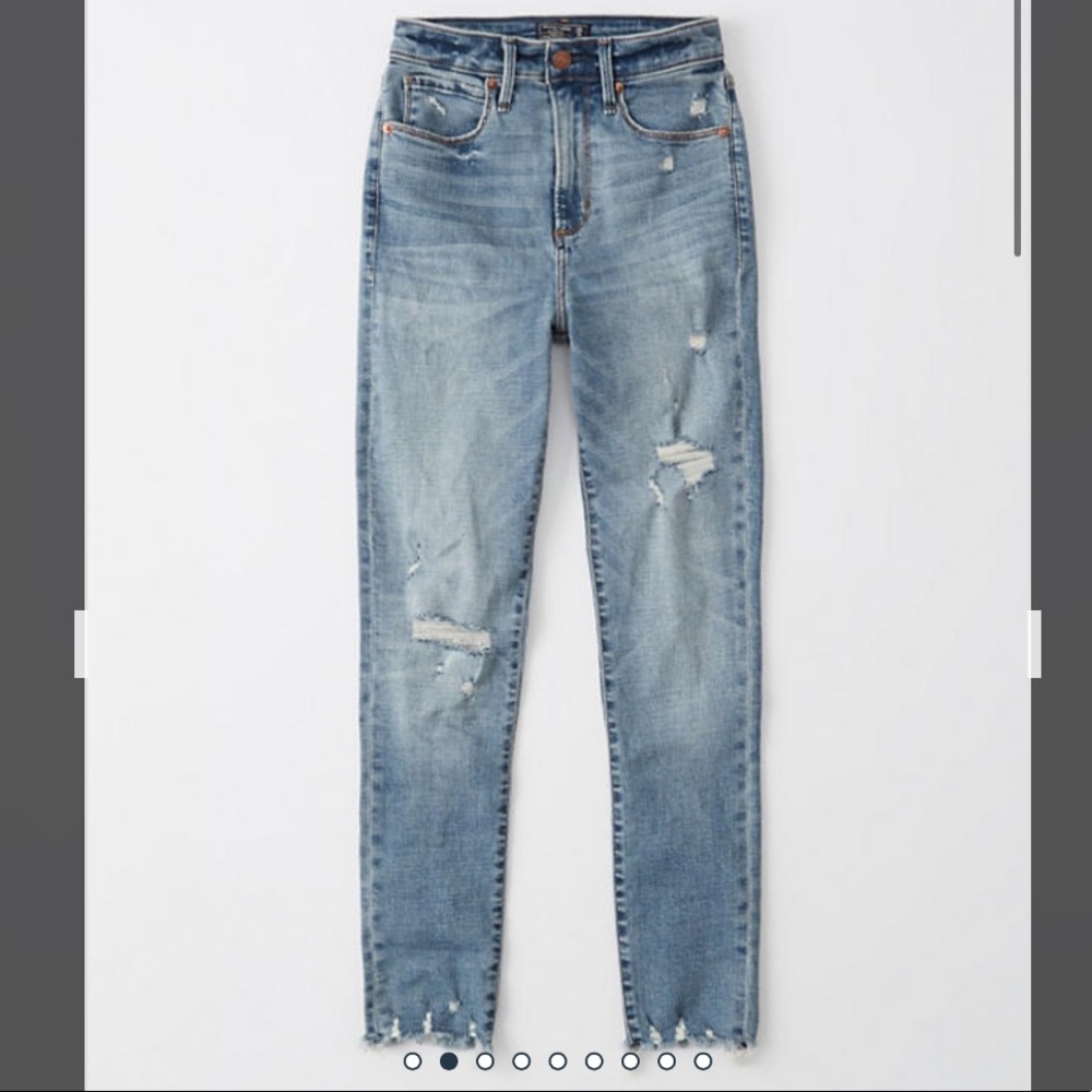 Curve Love High Rise Super Skinny Ankle Jeans